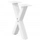 Sonata H Крака за масичка за кафе с форма на буквата X 2бр. 37x(30-31)cm