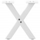 Sonata H Крака за масичка за кафе с форма на буквата X 2бр. 37x(30-31)cm