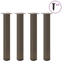 Sonata H Конзолна маса крака 4 бр. естествена стомана 72-74 cm стомана - Маси