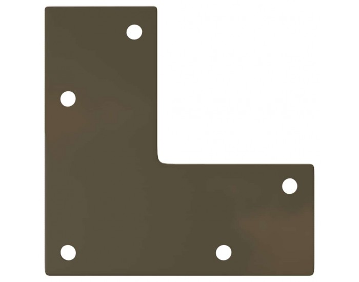 Sonata H Крака за холна маса конична форма 4бр Естествен 42-43см стомана