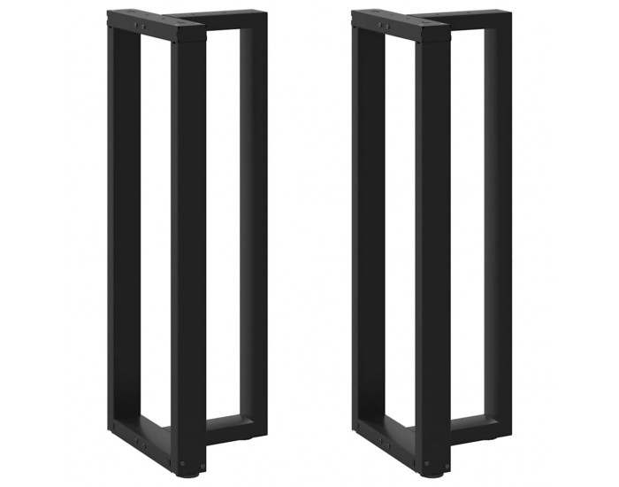 Sonata H Крака за бар маса с форма на тройка 2 бр. черни стомана