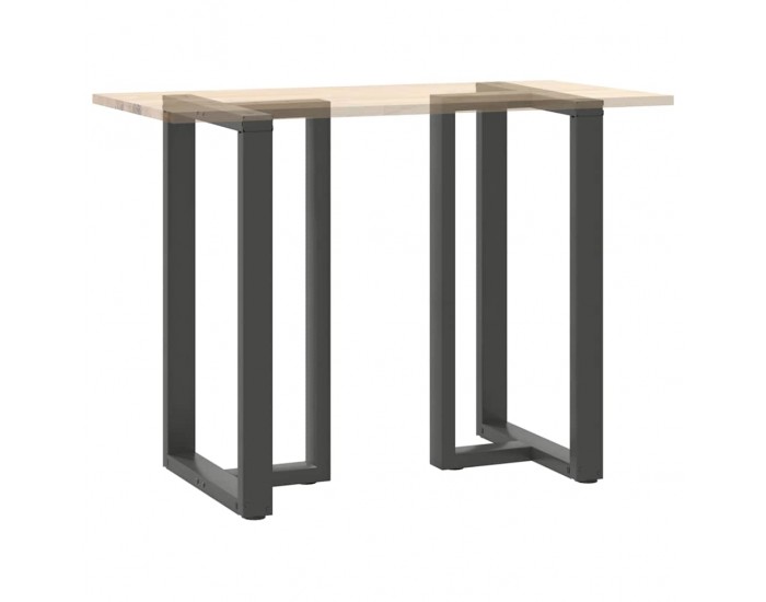 Sonata H Крака за бар маса с форма на тройка 2 бр Антрацит Стомана