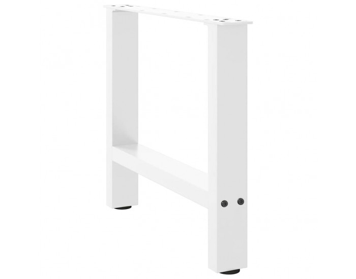 Sonata H Крака за масичка за кафе бели 2 бр. 50x(42-43) cm стомана