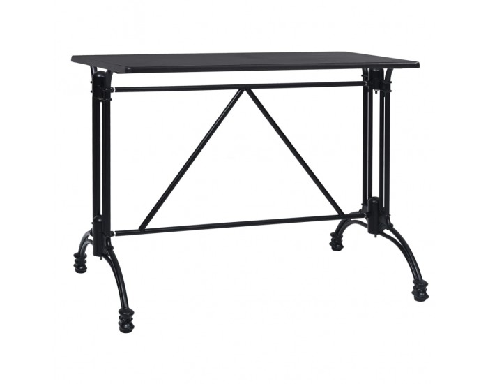 325436 Sonata H Крак за бистро маса черен 93x60x72 cm Алуминиева отливка