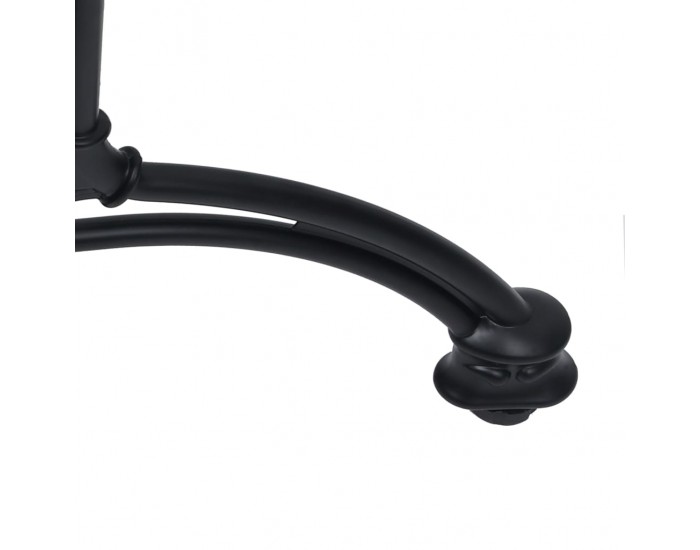 325436 Sonata H Крак за бистро маса черен 93x60x72 cm Алуминиева отливка