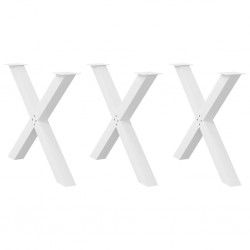 Sonata H Крака за маса за хранене с форма на X 3 бр. 90x(72-73) cm - Части за Маси