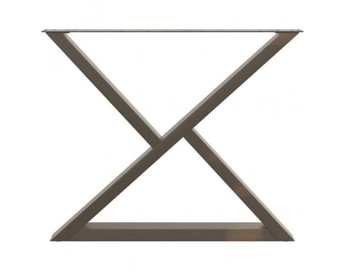 Sonata H Крака за трапезна маса 2 бр. естествена стомана