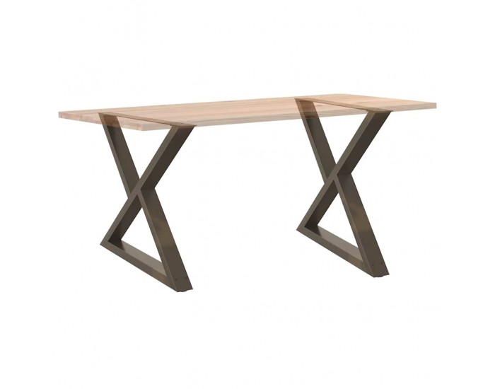 Sonata H Крака за трапезна маса 2 бр. естествена стомана