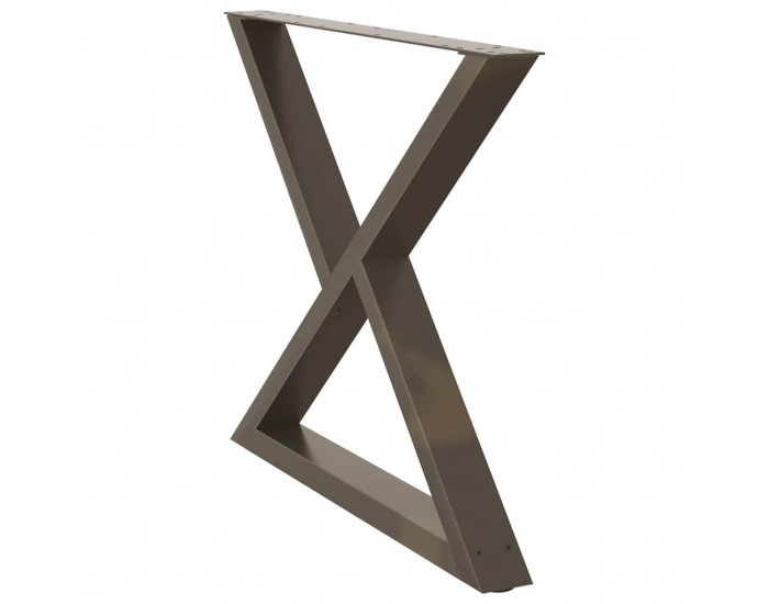 Sonata H Крака за трапезна маса 2 бр. естествена стомана