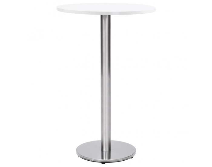 Sonata H Крак за бистро маса, сребрист, Ø45x107 см, неръждаема стомана