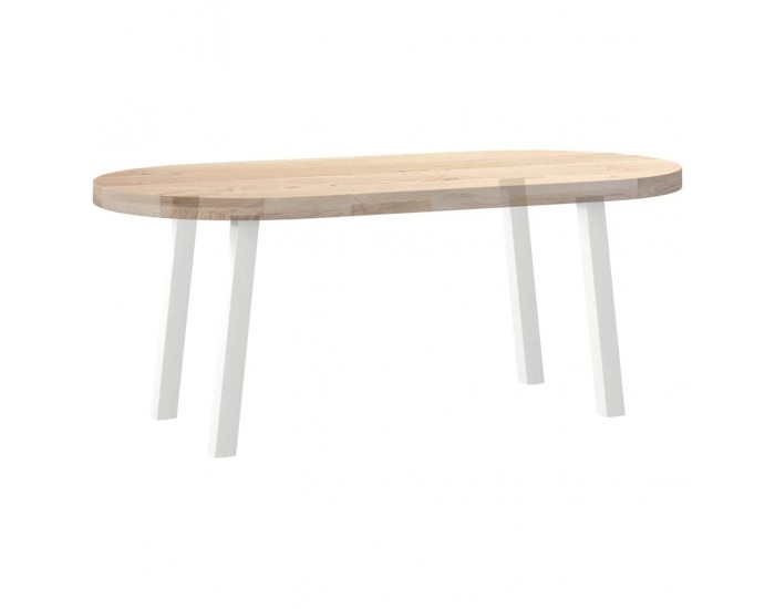 Sonata H Крака за масичка за кафе 4 бр бели 30 см стомана