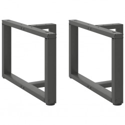 Sonata H Крака за холна маса T-образна 2 бр 60x25x(42-43) см стомана - Части за Маси