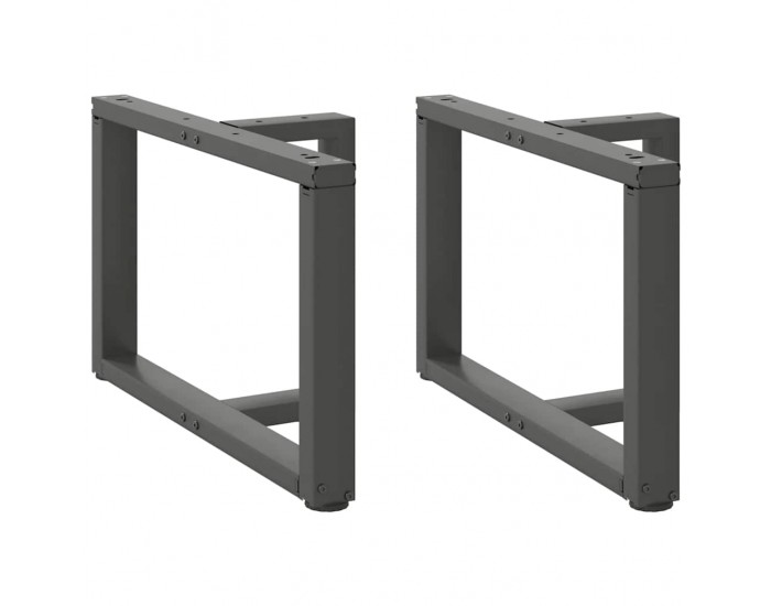 Sonata H Крака за холна маса T-образна 2 бр 60x25x(42-43) см стомана