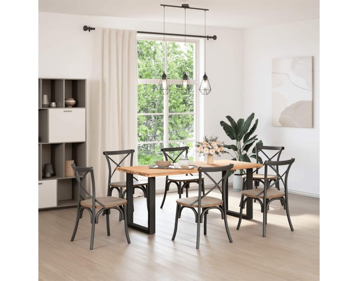 Sonata H Крака за трапезна маса с U-образна 2 бр 70x(72-73) см стомана