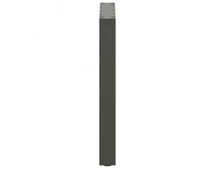 Sonata H Крака за маса за хранене с U-образна форма 2 бр Антрацит