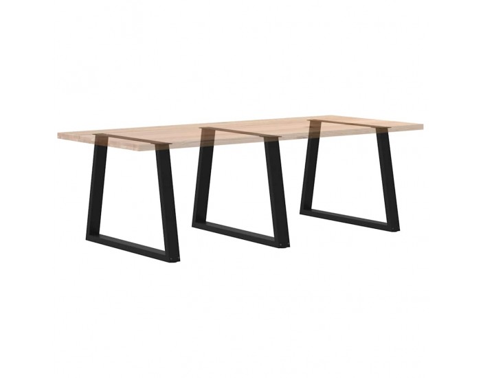 Sonata H Крака за трапезна маса V-образна форма 3 бр. черни