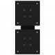 Sonata H Крака за масичка за кафе с форма на X 2 бр. черни 30x(30-31) cm Sonata H Крака за масичка за кафе с форма на X 2 бр. черни 30x(30-31) cm