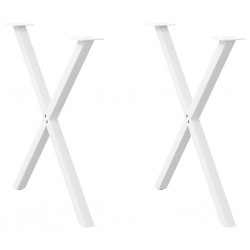 Sonata H Крака за маса за хранене с форма на X 2 бр. 80x(72-73) cm - Части за Маси