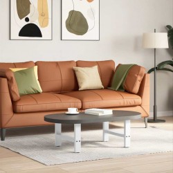 Sonata H Крака за масичка за кафе бели 2 бр. 50x(30-31) см стомана - Части за Маси