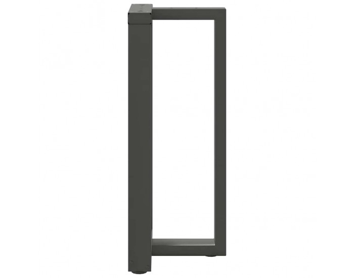 Sonata H Крака за бар маса с форма на тройка 2 бр Антрацит Стомана