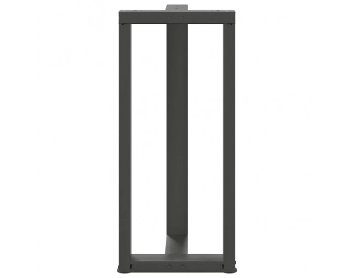 Sonata H Крака за бар маса с форма на тройка 2 бр Антрацит Стомана