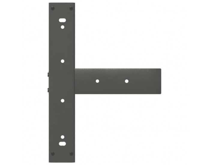 Sonata H Крака за бар маса с форма на тройка 2 бр Антрацит Стомана