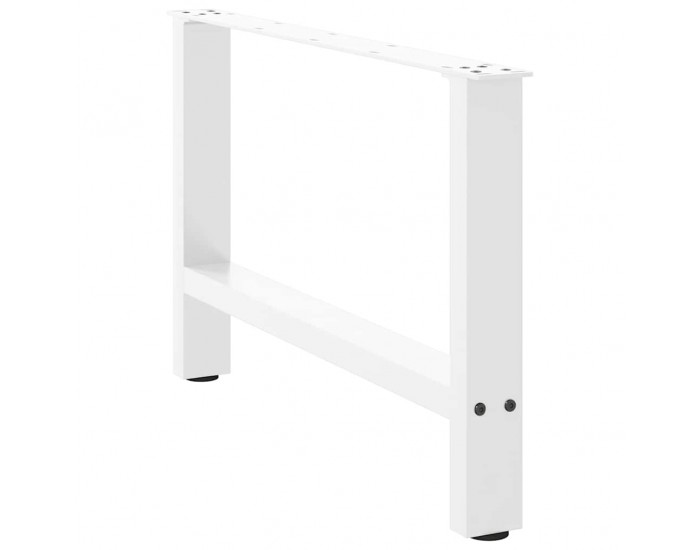 Sonata H Крака за масичка за кафе бели 2 бр. 70x(42-43) cm стомана