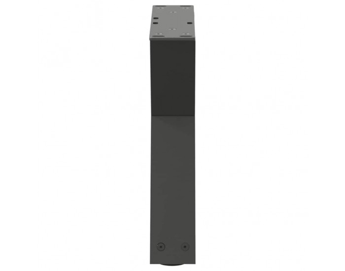 Sonata H Крака за масичка за кафе 2 бр. антрацит 60x(30-31,3) cm стомана