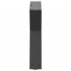 Sonata H Крака за масичка за кафе 2 бр. антрацит 60x(30-31,3) cm стомана
