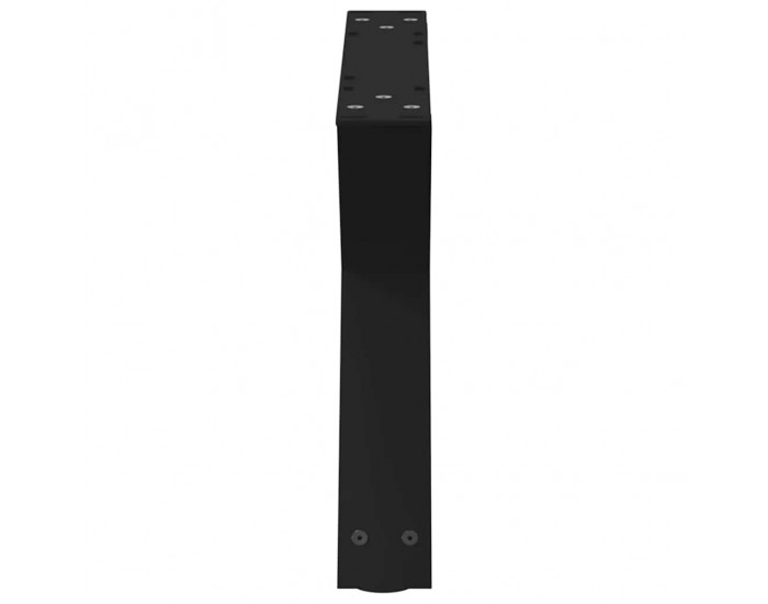 Sonata H Крака за масичка за кафе 2 бр. черни 50x(30-31,3) cm стомана Sonata H Крака за масичка за кафе 2 бр. черни 50x(30-31,3) cm стомана