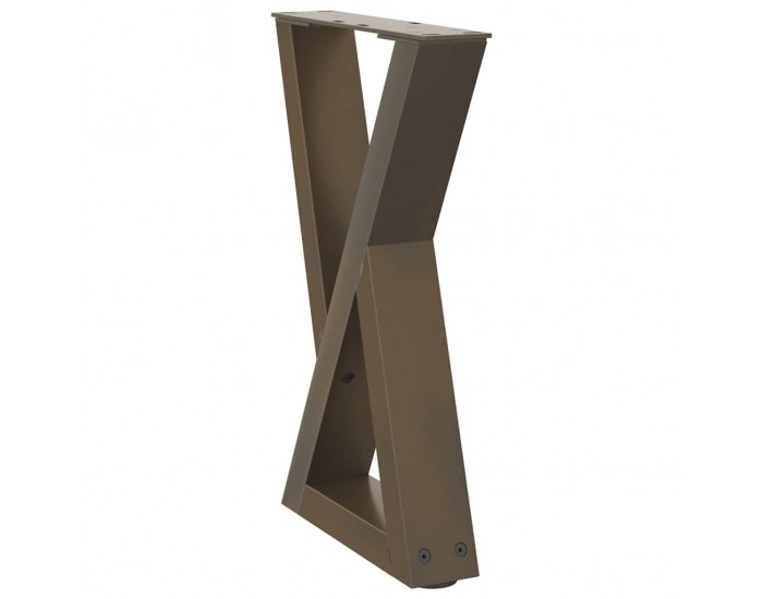 Sonata H Крака за масичка за кафе 2 бр. естествена стомана