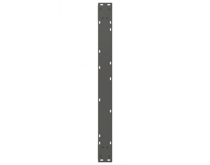 Sonata H Крака за маса за хранене 2 бр Антрацит 90x(72-73,3) cm Стомана