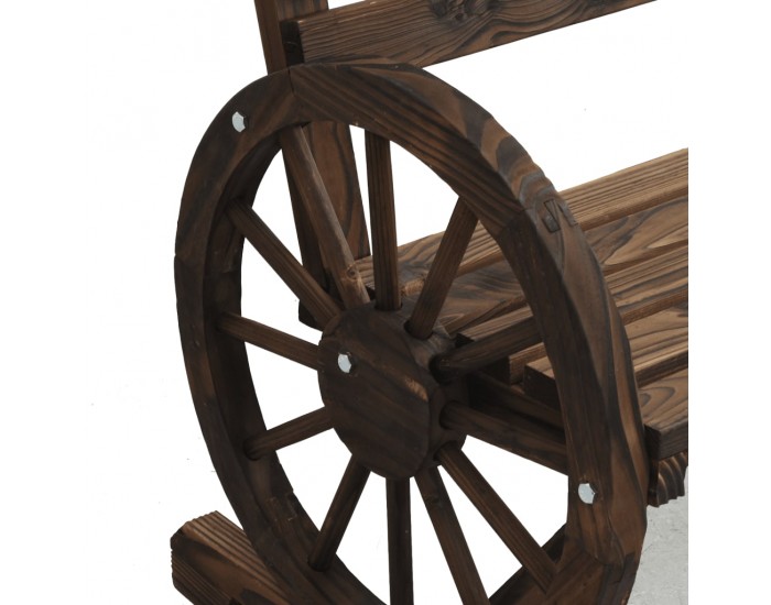 Sonata H Градински стол 58x58x78,5 см масивно чамово дърво