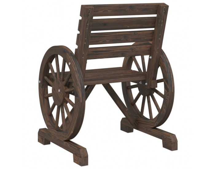 Sonata H Градински стол 58x58x78,5 см масивно чамово дърво