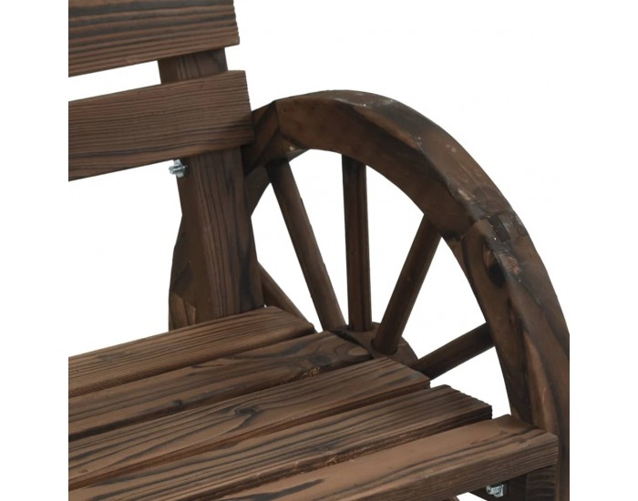 Sonata H Градински стол 58x58x78,5 см масивно чамово дърво