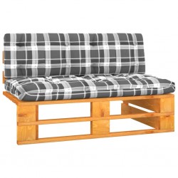 Sonata H Среден диван от градински палети, меденокафяв импрегниран бор - Инструменти, Аксесоари за градината