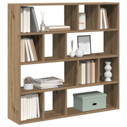 Sonata H Шкаф за книги/разделител на стаи Artisan Oak 105x24x102 cm - Електроуреди и Аксесоари за Всекидневната