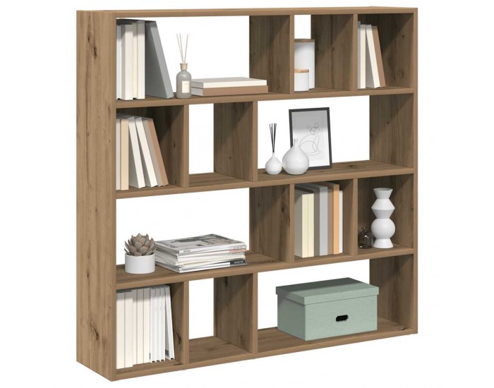 Sonata H Шкаф за книги/разделител на стаи Artisan Oak 105x24x102 cm Sonata H Шкаф за книги/разделител на стаи Artisan Oak 105x24x102 cm