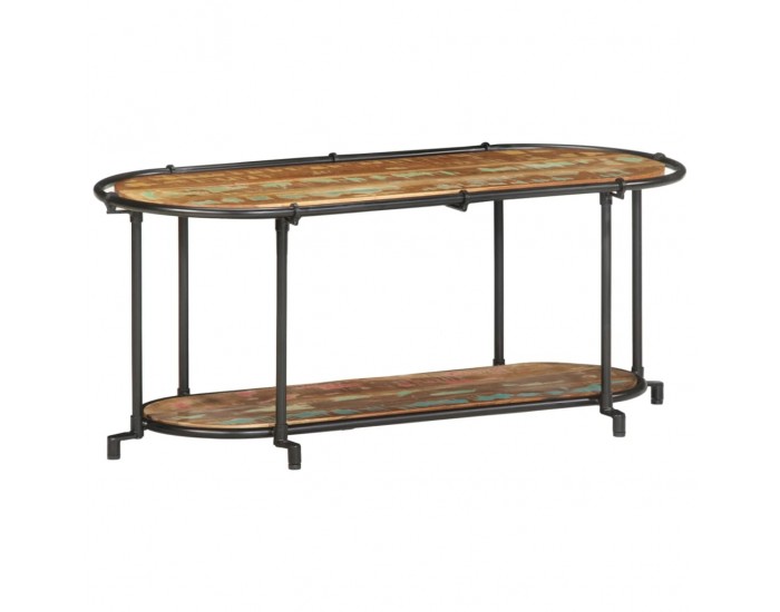 Sonata H ТВ шкаф, 100x42x40 см, масивно регенерирано дърво