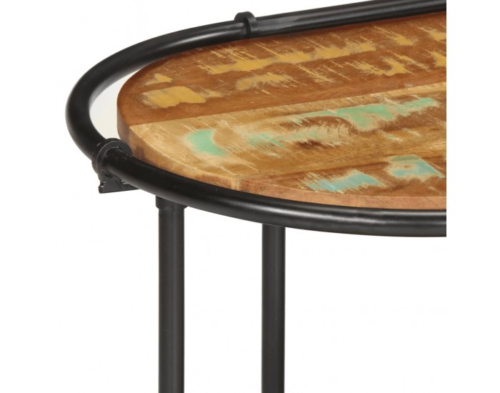 Sonata H ТВ шкаф, 100x42x40 см, масивно регенерирано дърво