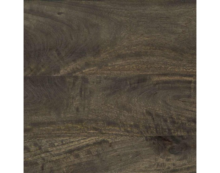 Sonata H Бюфет черен 80x33x75 cm Масивна дървесина Манго