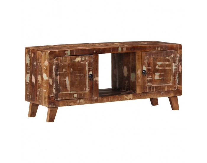 Sonata H ТВ шкаф 105x46x32 cm Масивна дървесина Възстановена