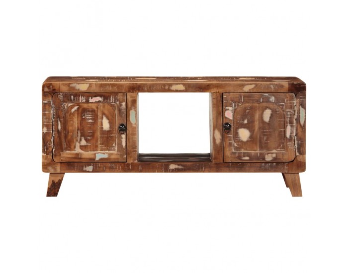 Sonata H ТВ шкаф 105x46x32 cm Масивна дървесина Възстановена