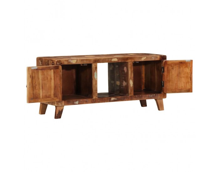 Sonata H ТВ шкаф 105x46x32 cm Масивна дървесина Възстановена