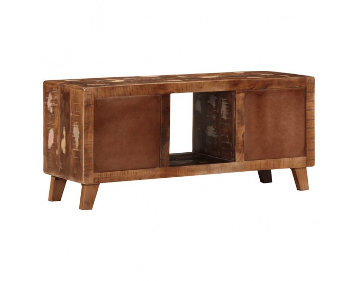 Sonata H ТВ шкаф 105x46x32 cm Масивна дървесина Възстановена