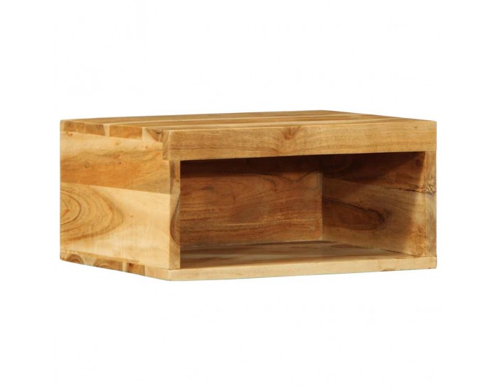 Sonata H Стенен шкаф за телевизор 40x30x19 cm Масивна дървесина Акация