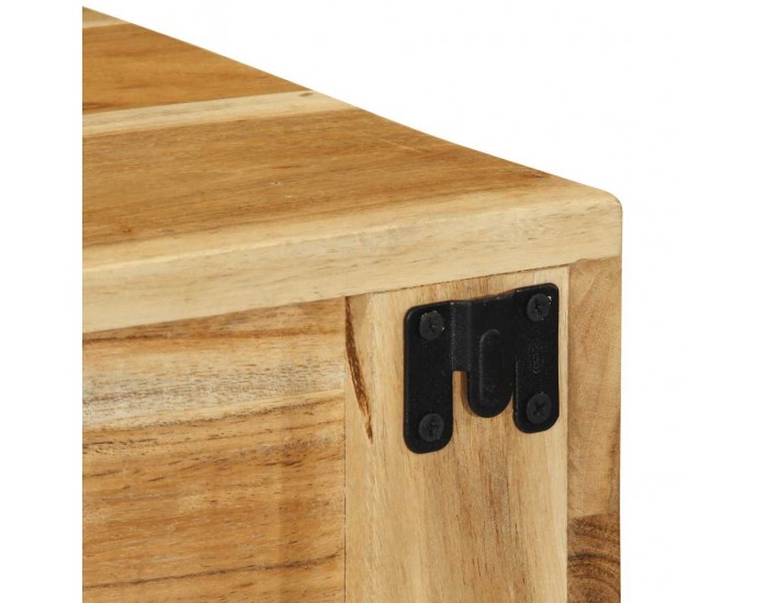 Sonata H Стенен шкаф за телевизор 40x30x19 cm Масивна дървесина Акация