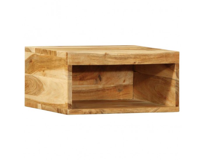 Sonata H Стенен шкаф за телевизор 40x30x19 cm Масивна дървесина Акация