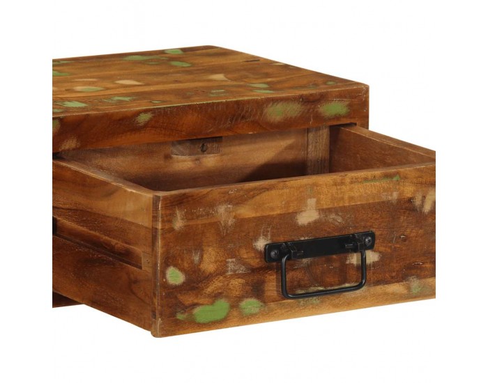 Sonata H Стенен шкаф за телевизор Масивна дървесина Възстановена