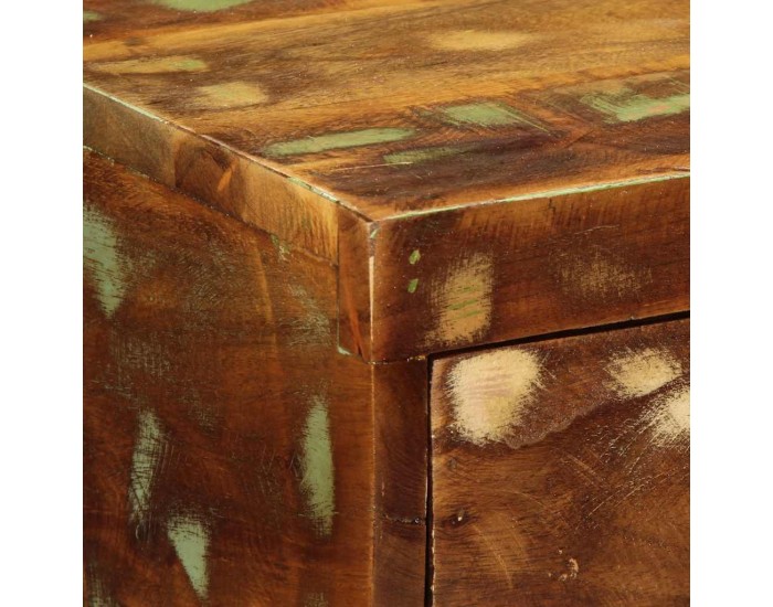 Sonata H Стенен шкаф за телевизор Масивна дървесина Възстановена